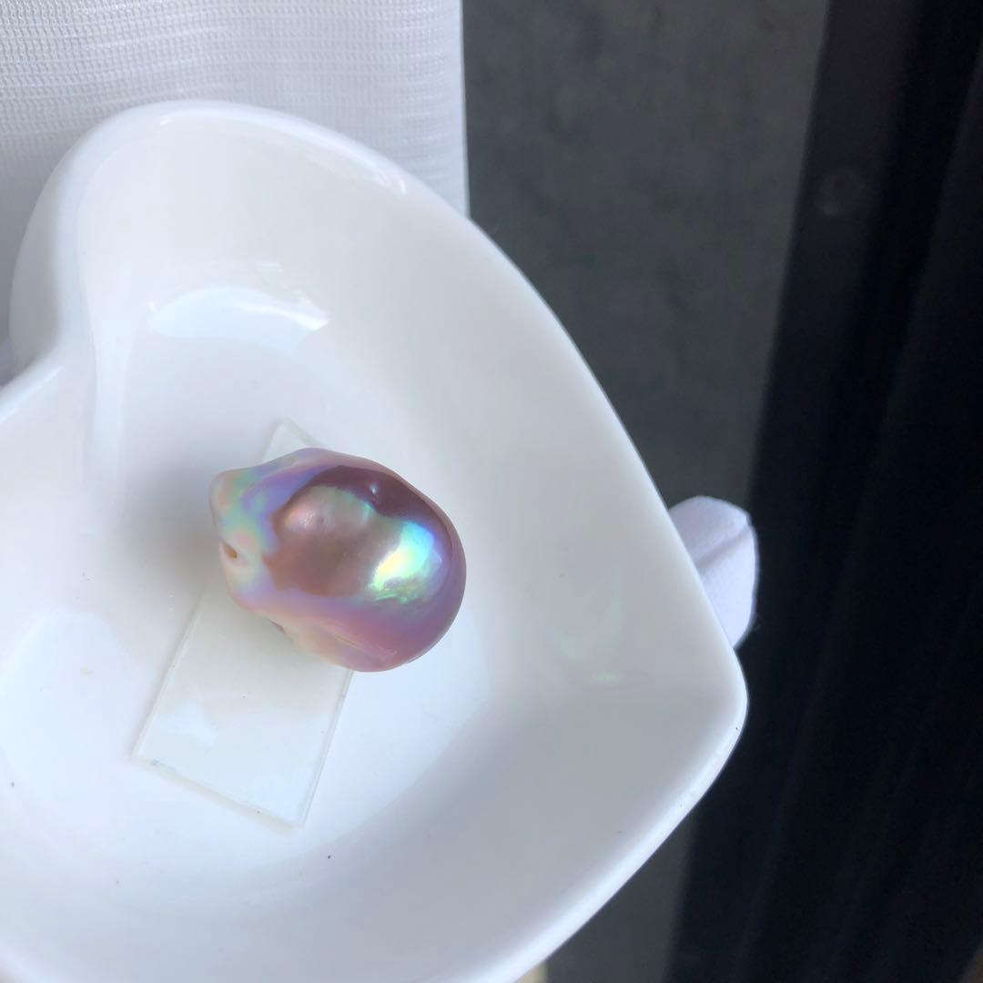 本真珠　淡水バロックパールリング　オーダーページMT6