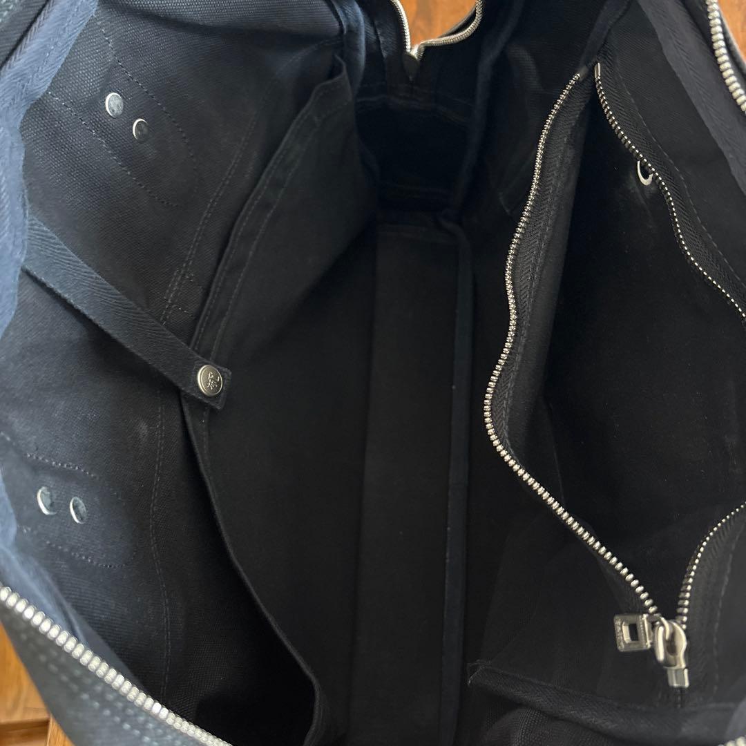 信三郎帆布 キャンバス ビジネスバッグ 黒
