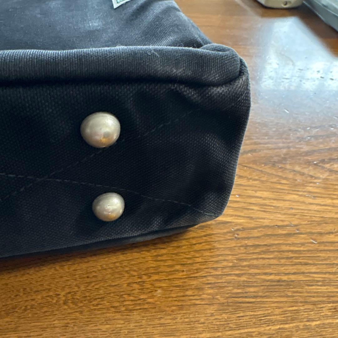 信三郎帆布 キャンバス ビジネスバッグ 黒