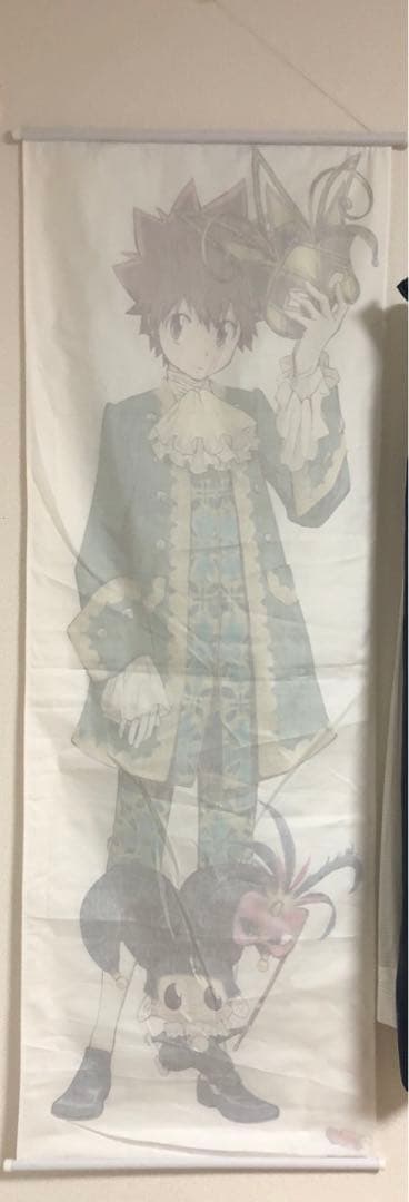 激レア　リボーン＆沢田綱吉(中世ヨーロッパ風) タペストリー REBORN!