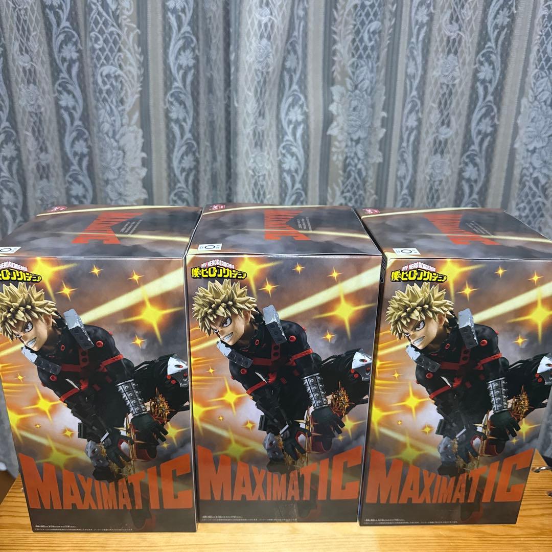僕のヒーローアカデミア　MAXIMATIC 爆豪勝己　3体セット