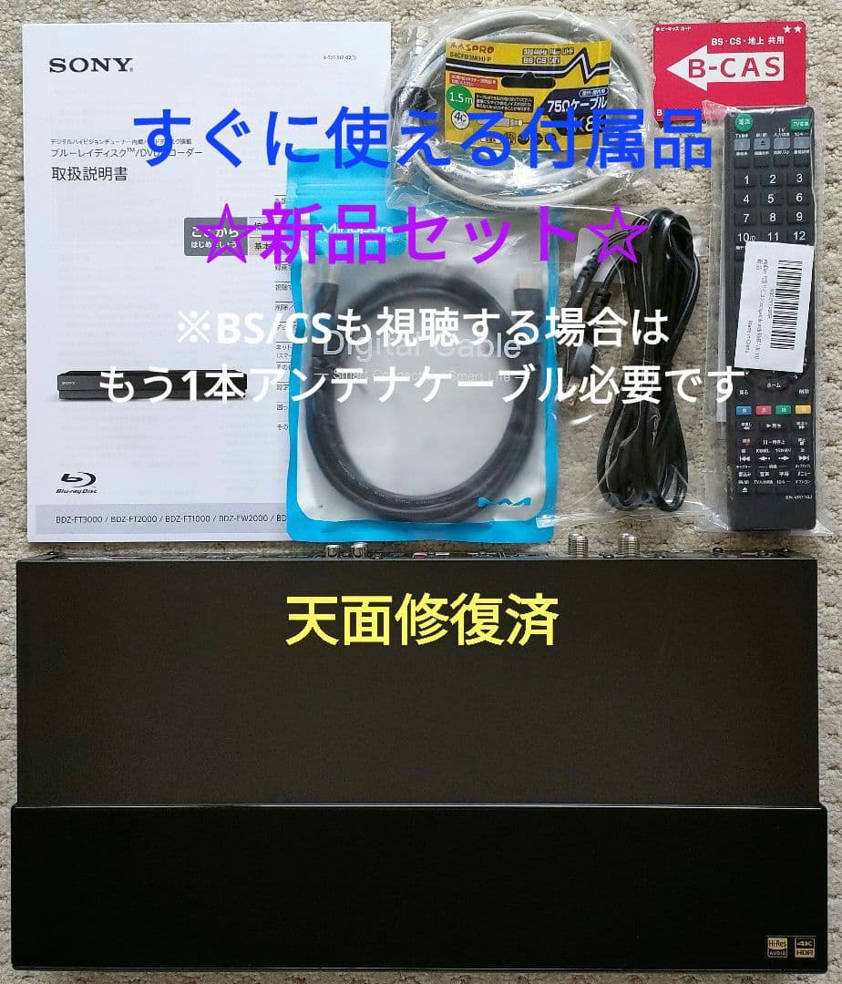 リッチャン SONY BDZ-FT1000