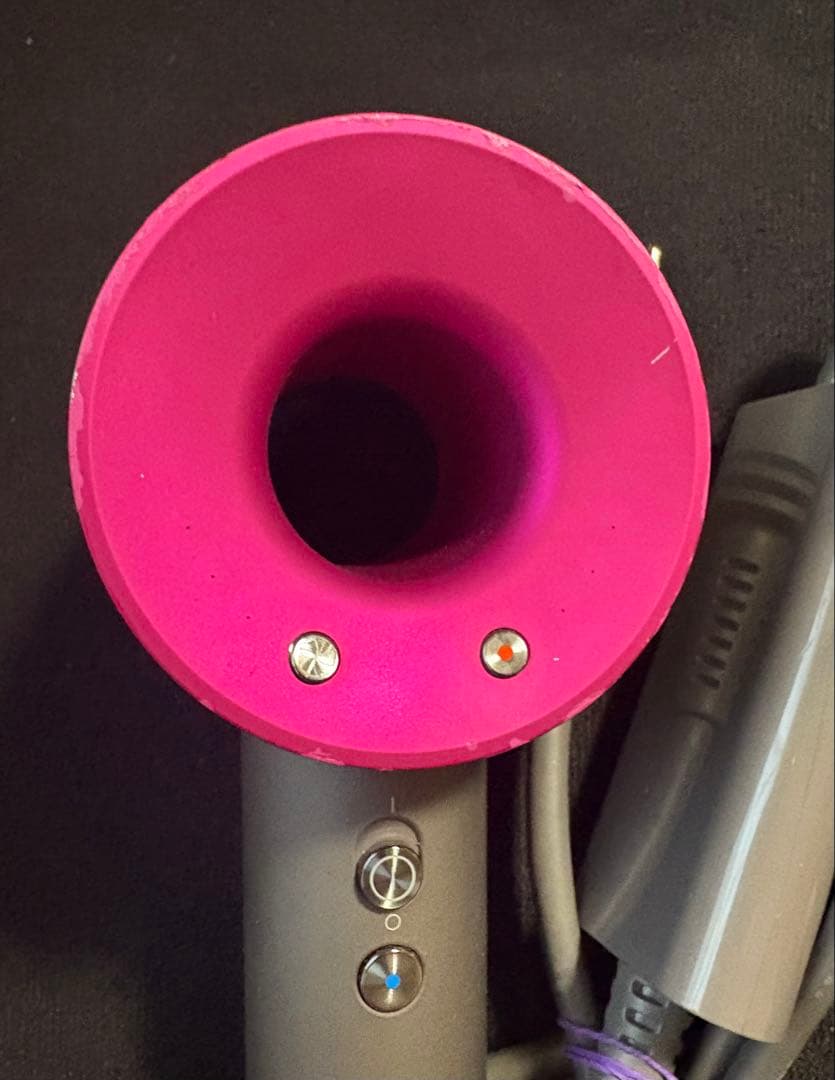 ダイソンヘアドライヤー グレー/ピンク supersonic hd08