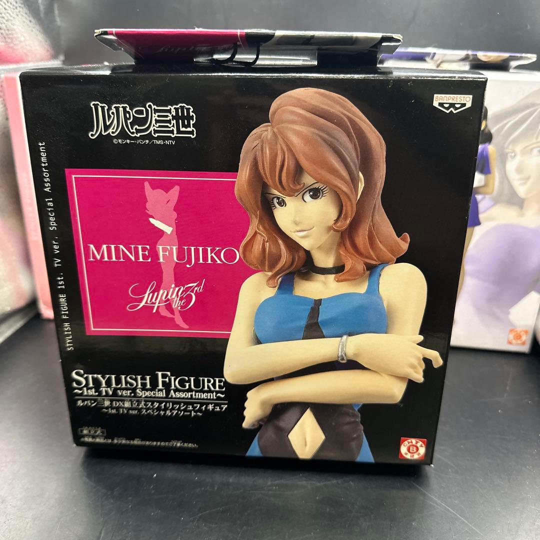 ルパン三世 DX組み立て式スタイリッシュフィギュア 峰不二子3体セット