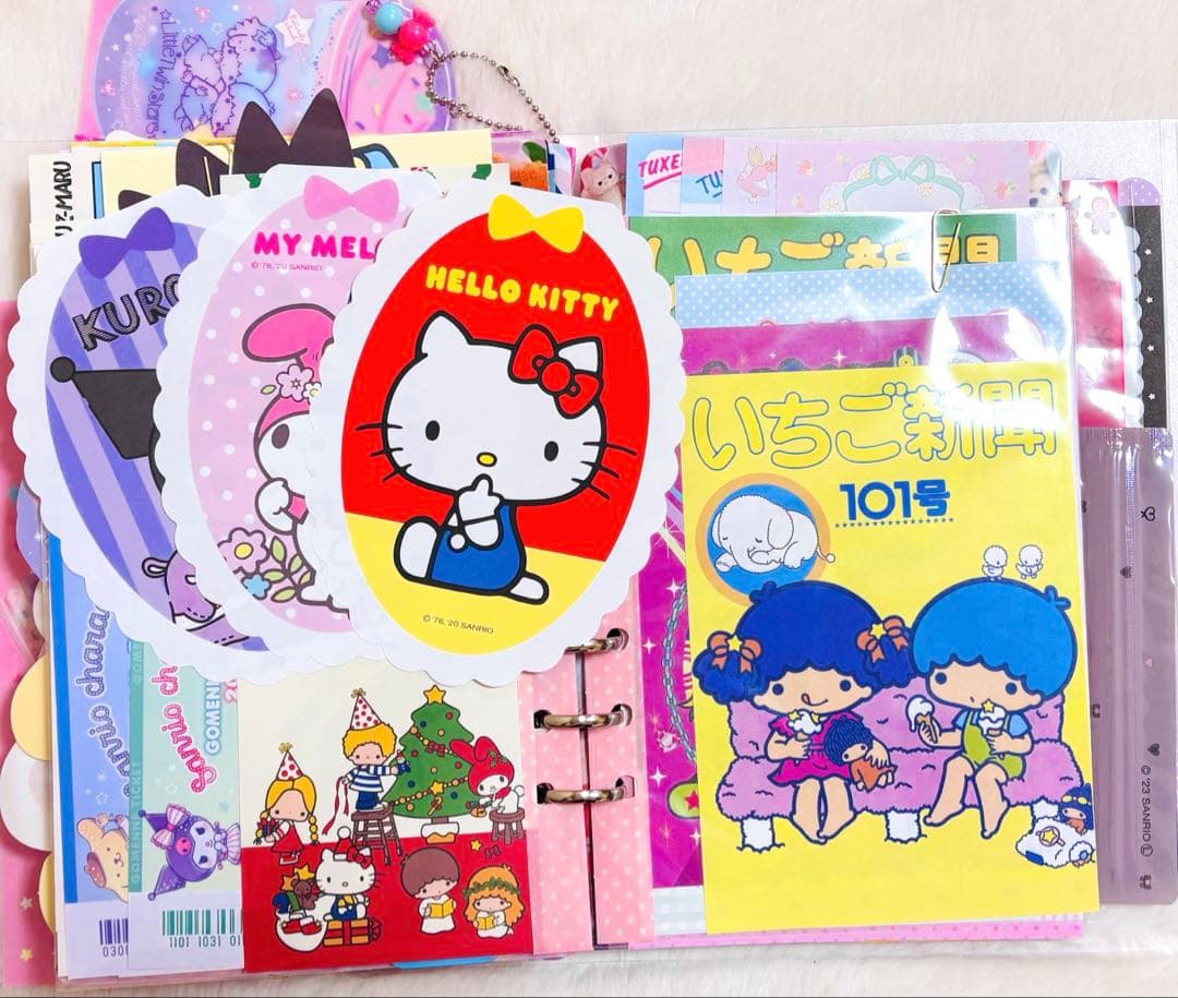 おすそ分けファイル　バイブルバインダー　大容量　サンリオ　【限定1点】