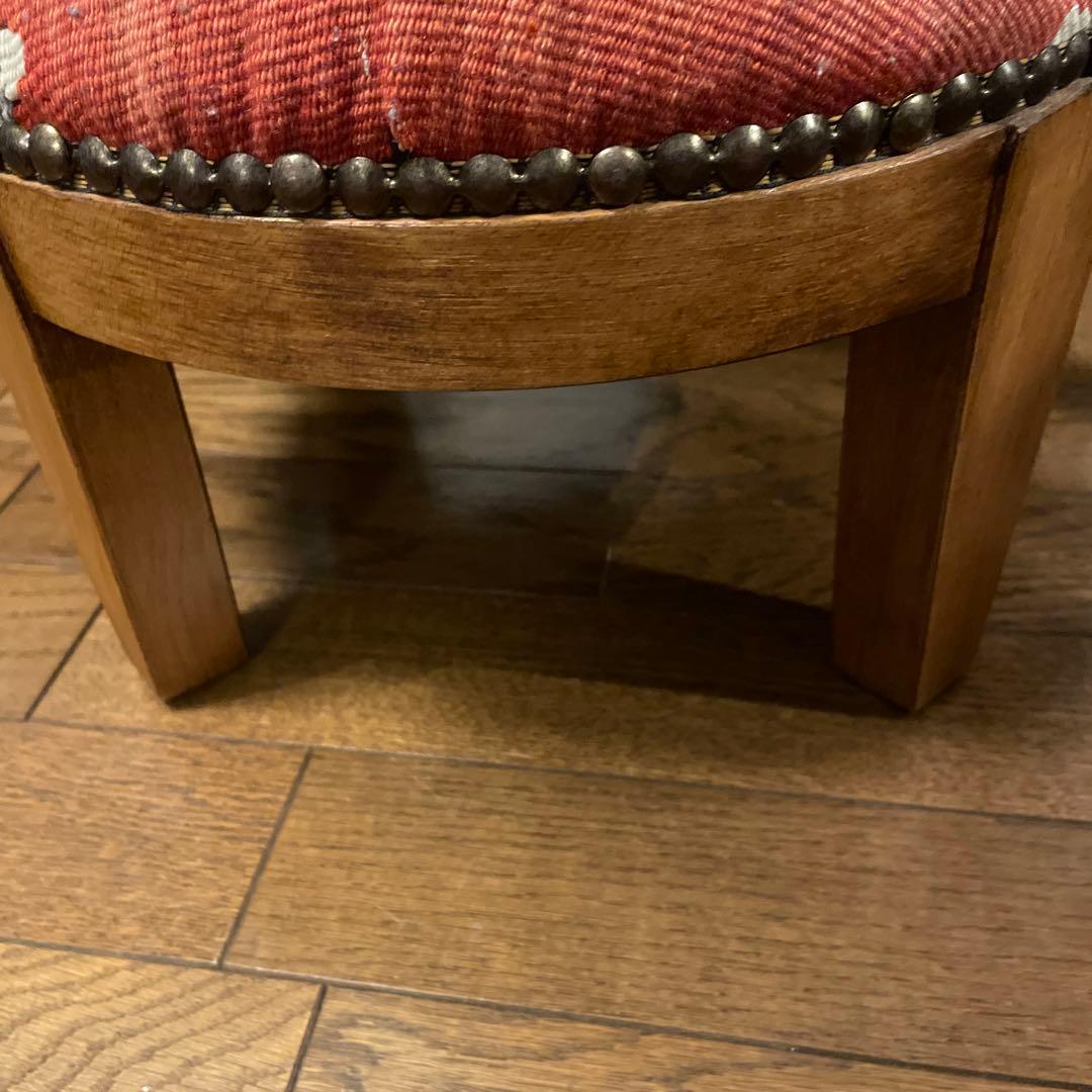 キリム　スツール　丸型