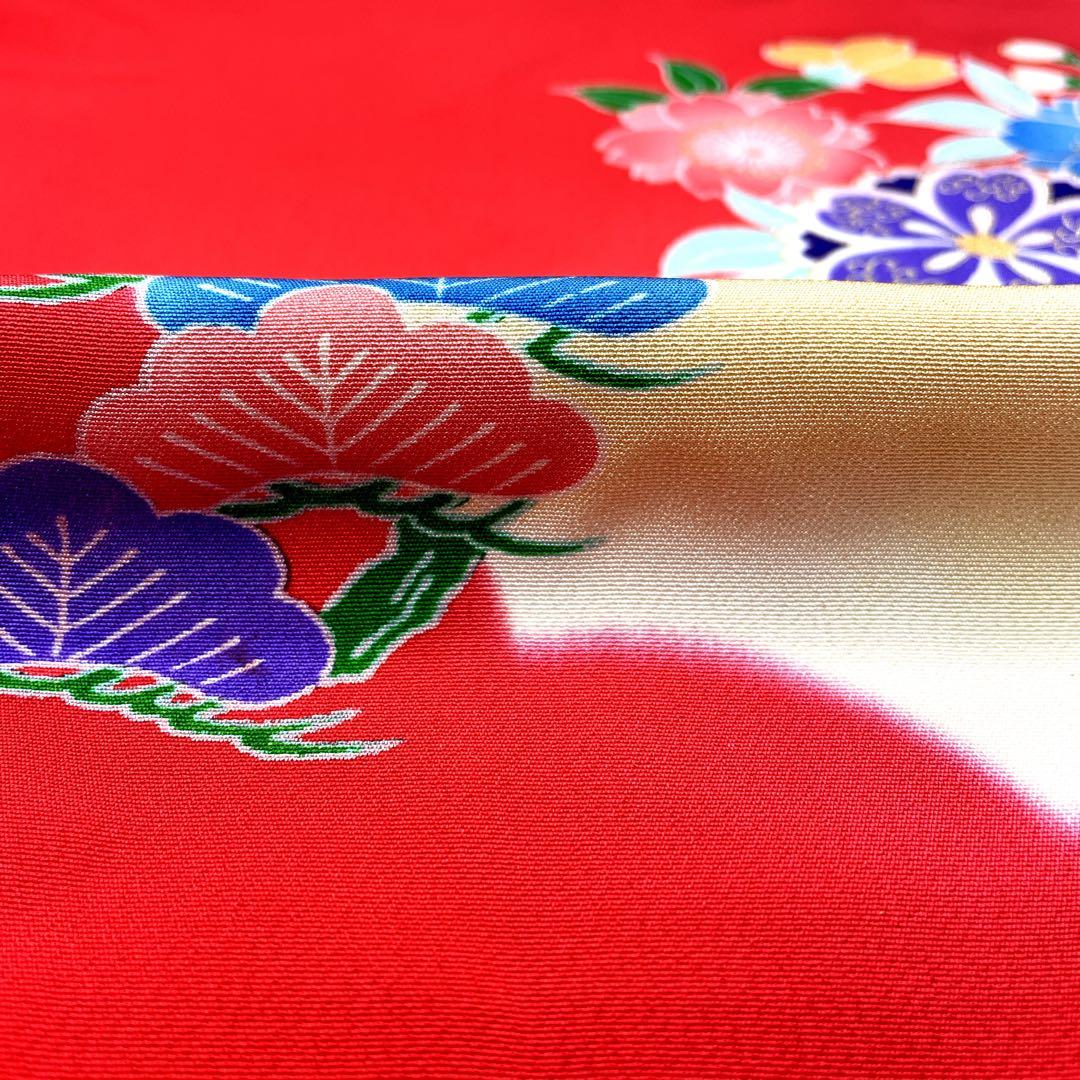 ◎mk-2685　七五三　女の子　着物　7歳　　2-6