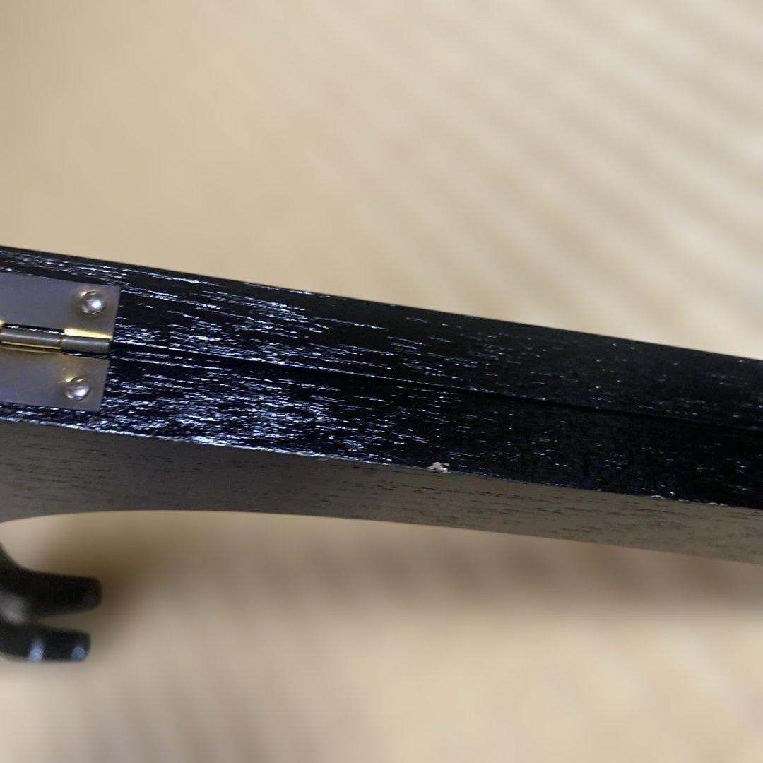 木製差込皿立2点未使用　 木製皿立3点保管品