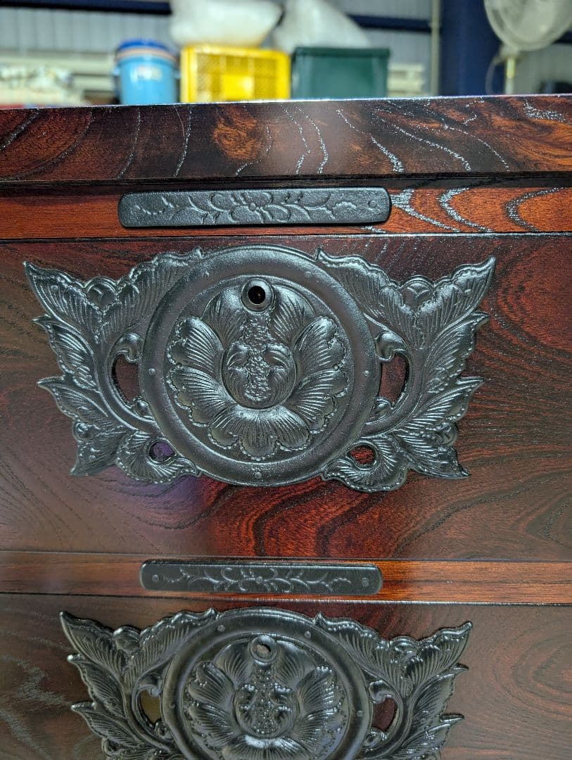 岩谷堂　ダンス　5段　箪笥　裏面キズあり