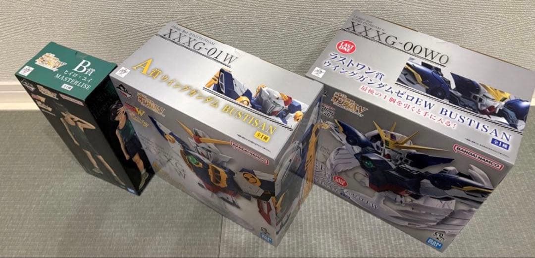 一番くじ ガンダムW 30thAnniversary A賞B賞ラストワン賞セット