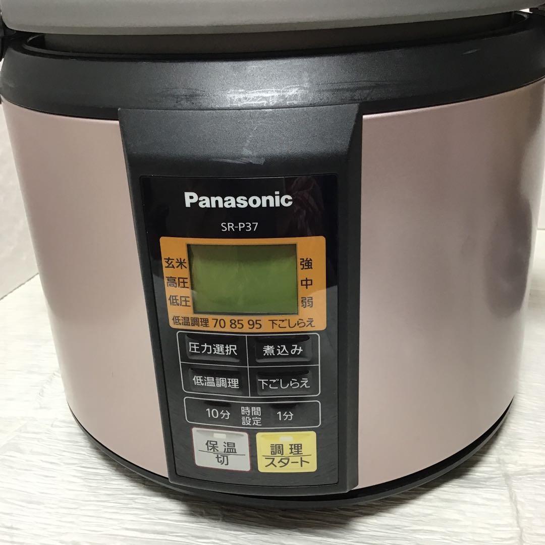 panasonic マイコン電気圧力鍋　家庭用　ＳＲ－Ｐ３７