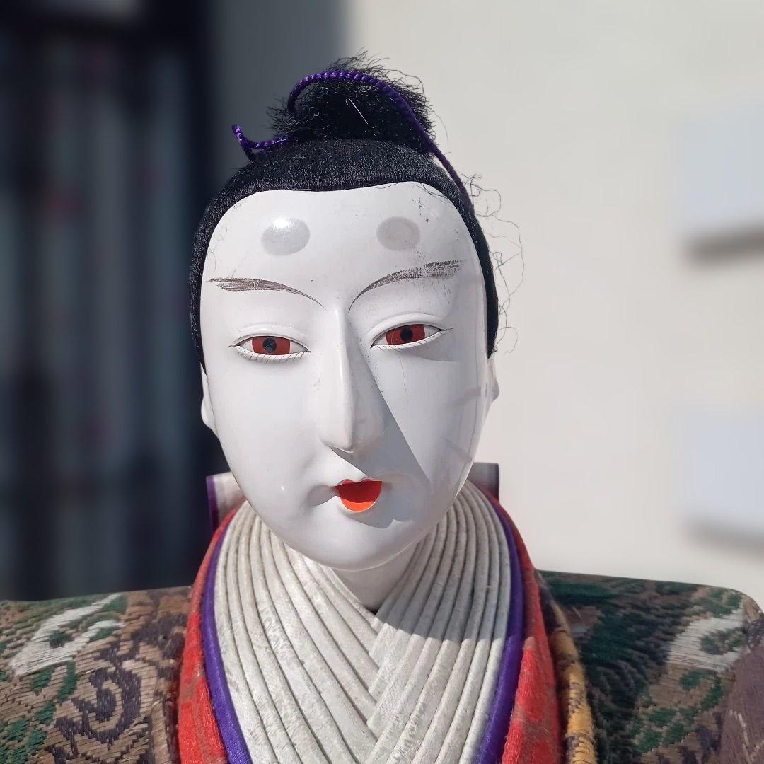 アンティーク１００年 明治大正期 超大型！ 親王飾りお雛様　古今雛享保雛