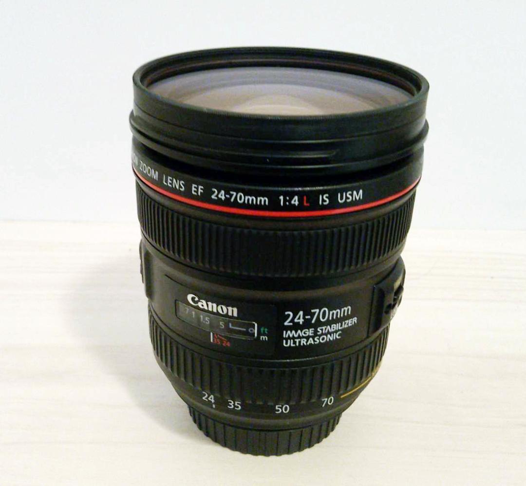 【極美品】Canon EF 24-70mm F4 L IS USM　フィルター付