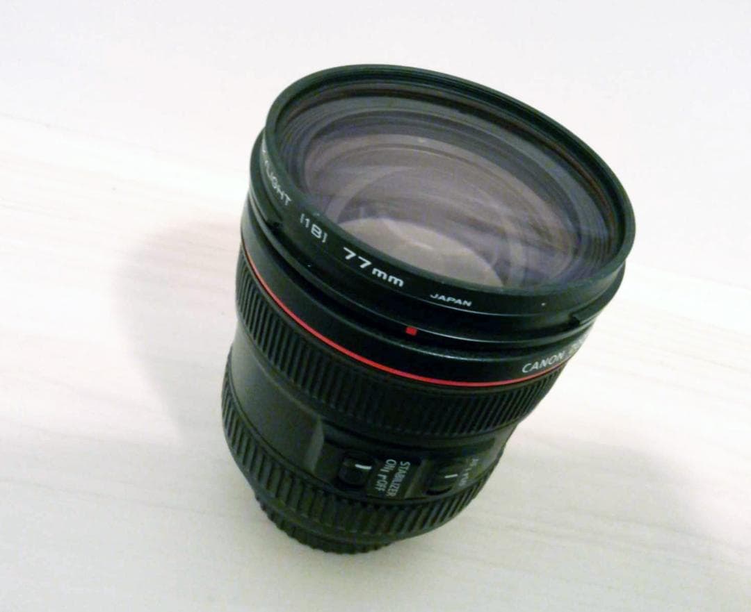 【極美品】Canon EF 24-70mm F4 L IS USM　フィルター付