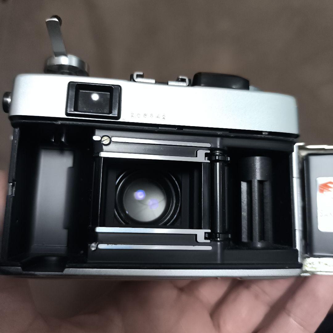 KONICA C35 FD（カメラケース、キャップ、当時の説明書付き）