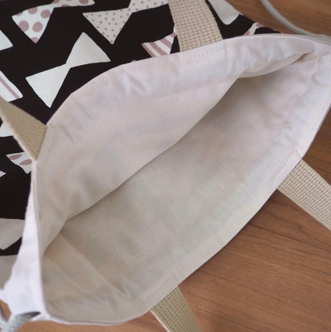 通園通学 用品 サイズ オーダー リボン柄