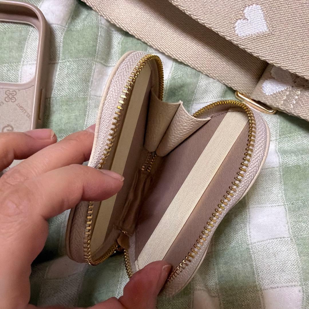 CUSTYPE カスタイプiPhoneケース　ショルダーポーチセット