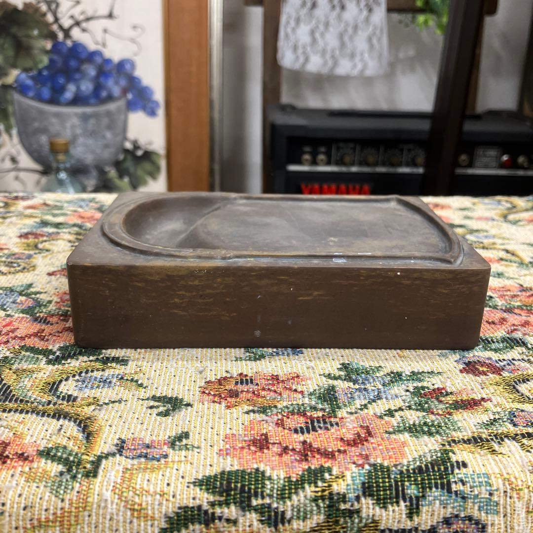 中国美術　書道具　端渓硯　古美術　時代品　骨董品　石彫　硯石