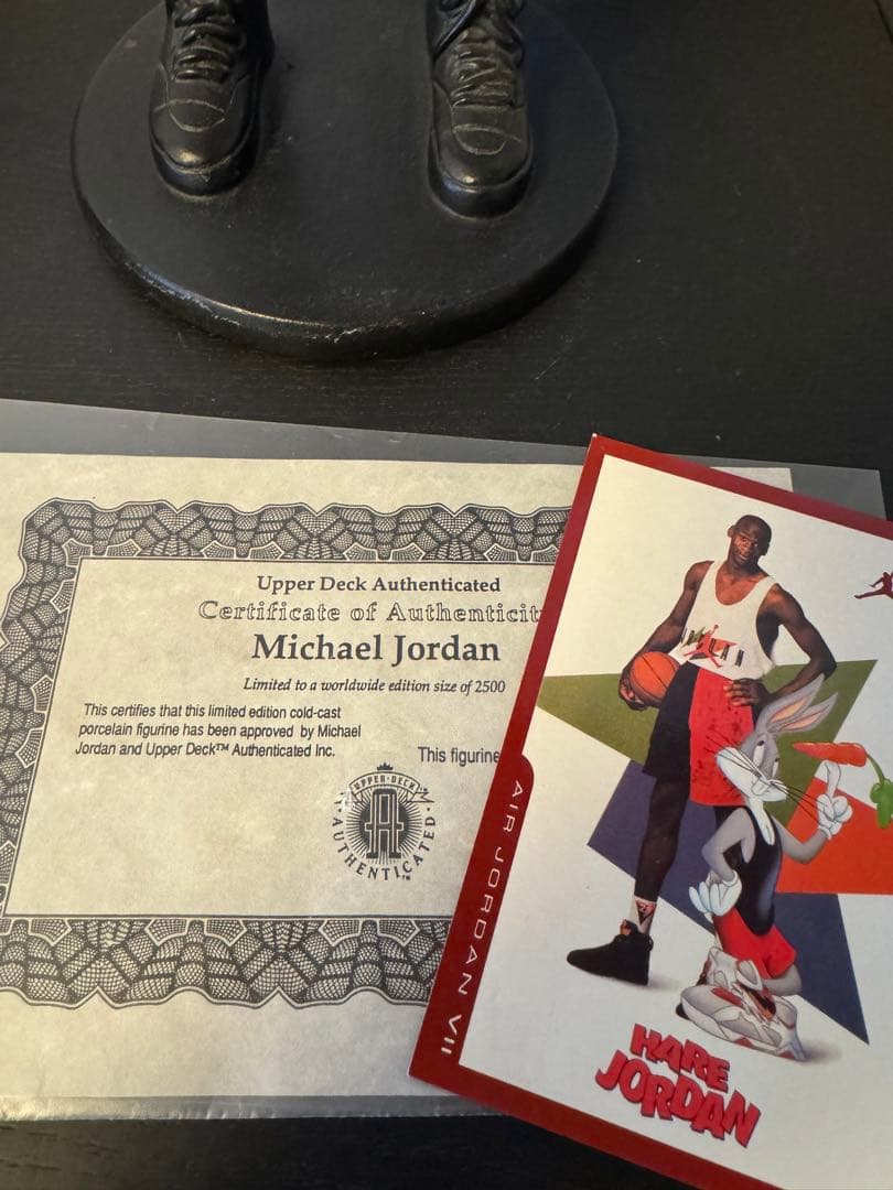 ★希少★限定1万体★マイケルジョーダンフィギュア★証明書付き