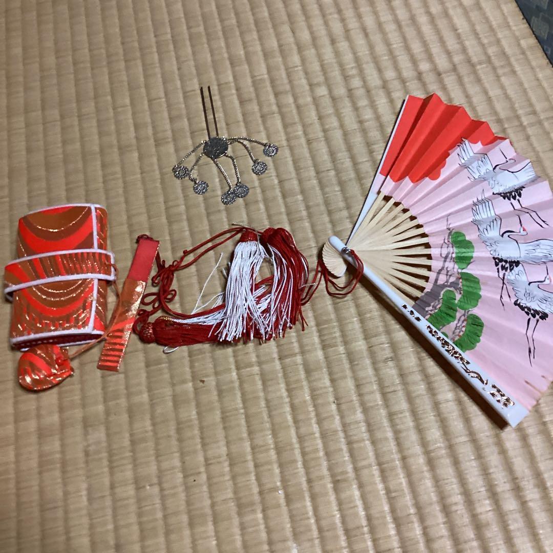 七五三　7歳フルセット　返品不可商品。帯幅19センチ　草履21センチ