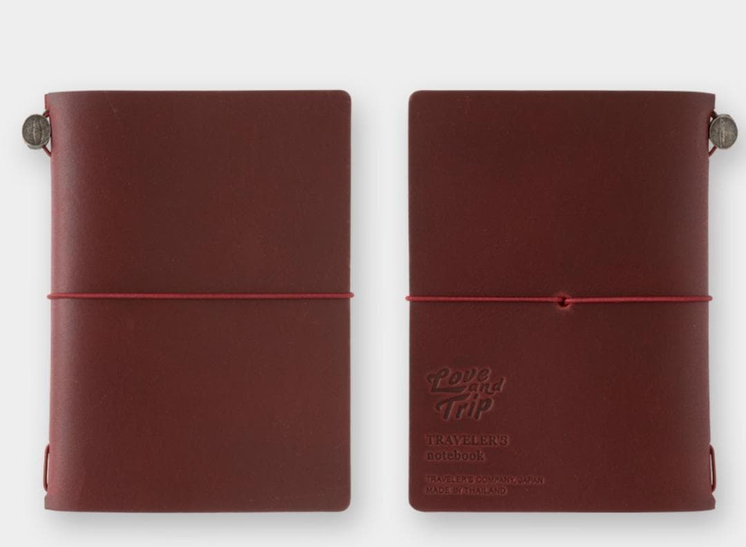 新品 トラベラーズノート LOVE AND TRIP パスポートサイズ