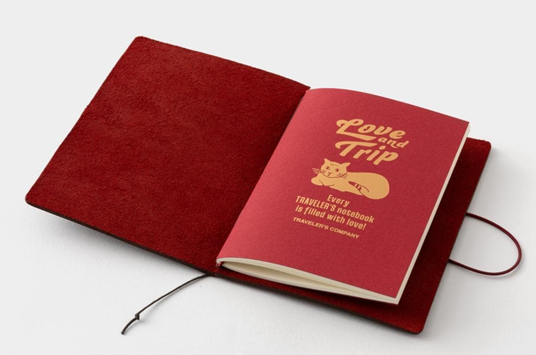 新品 トラベラーズノート LOVE AND TRIP パスポートサイズ