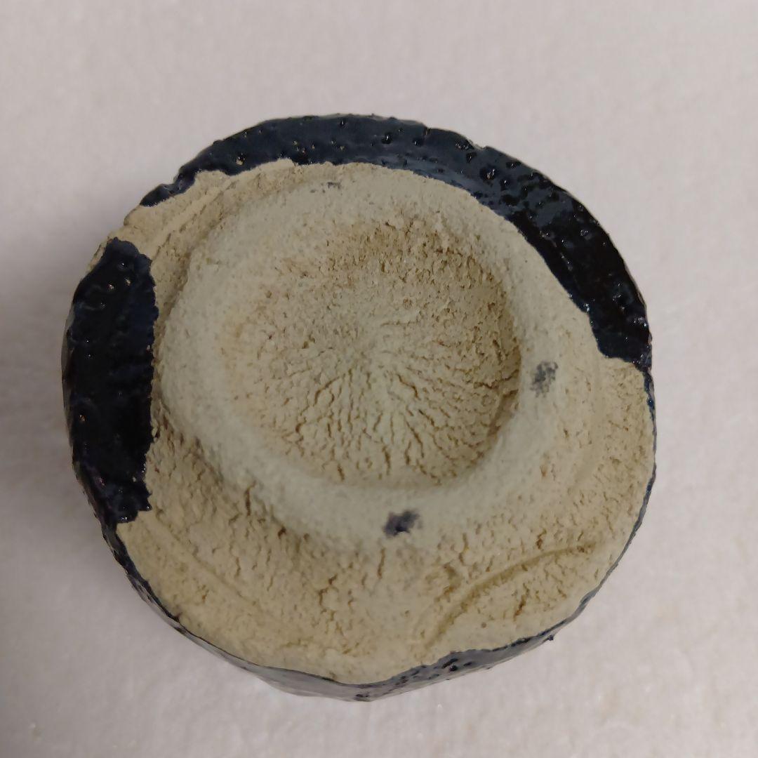 柴田一佐衛門　瀬戸黒　ぐい呑　美濃焼