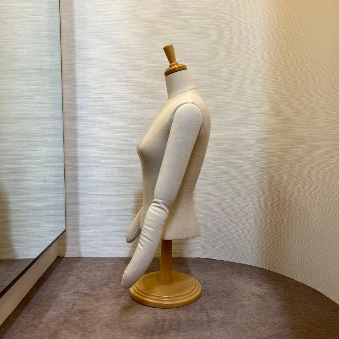お値下げ中！レディース　上半身　木製トルソー　美品