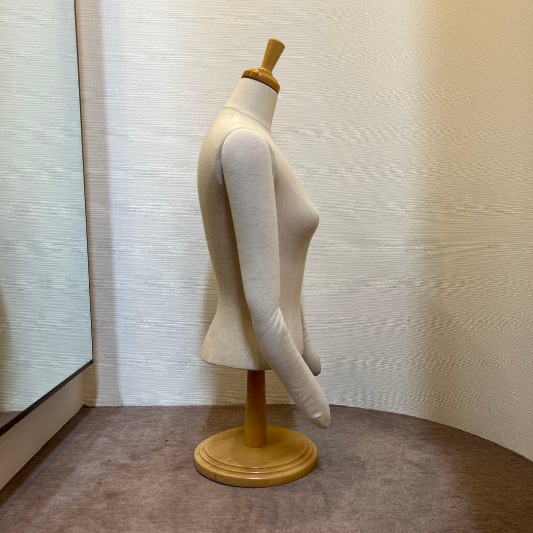 お値下げ中！レディース　上半身　木製トルソー　美品