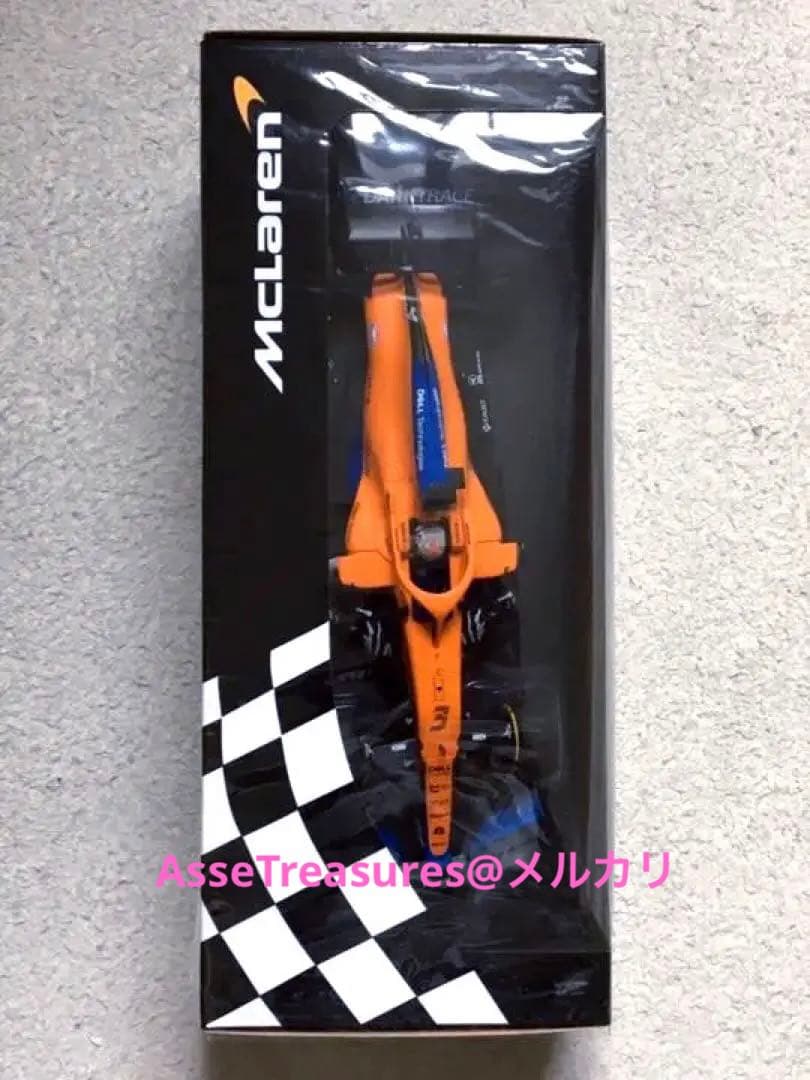 世界552個限定 ミニチャンプス 1/18 マクラーレンMCL35M リカルド