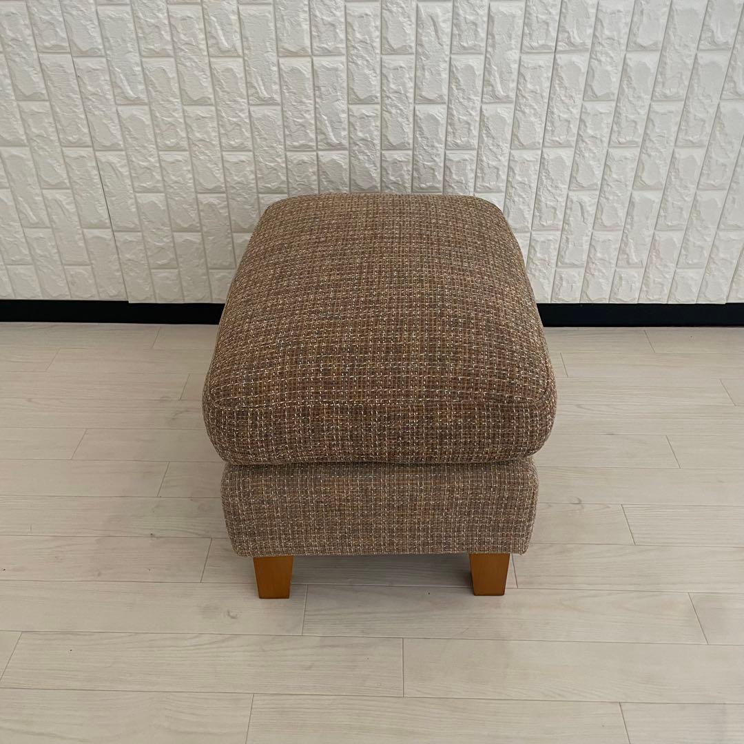 都内23区送料無料✨アクメファニチャー✨ 3人掛けソファ　オットマン付き