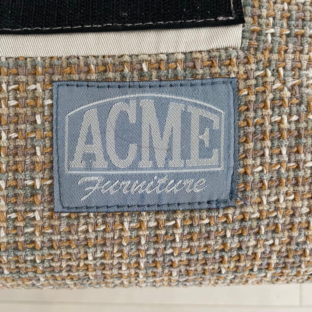 都内23区送料無料✨アクメファニチャー✨ 3人掛けソファ　オットマン付き