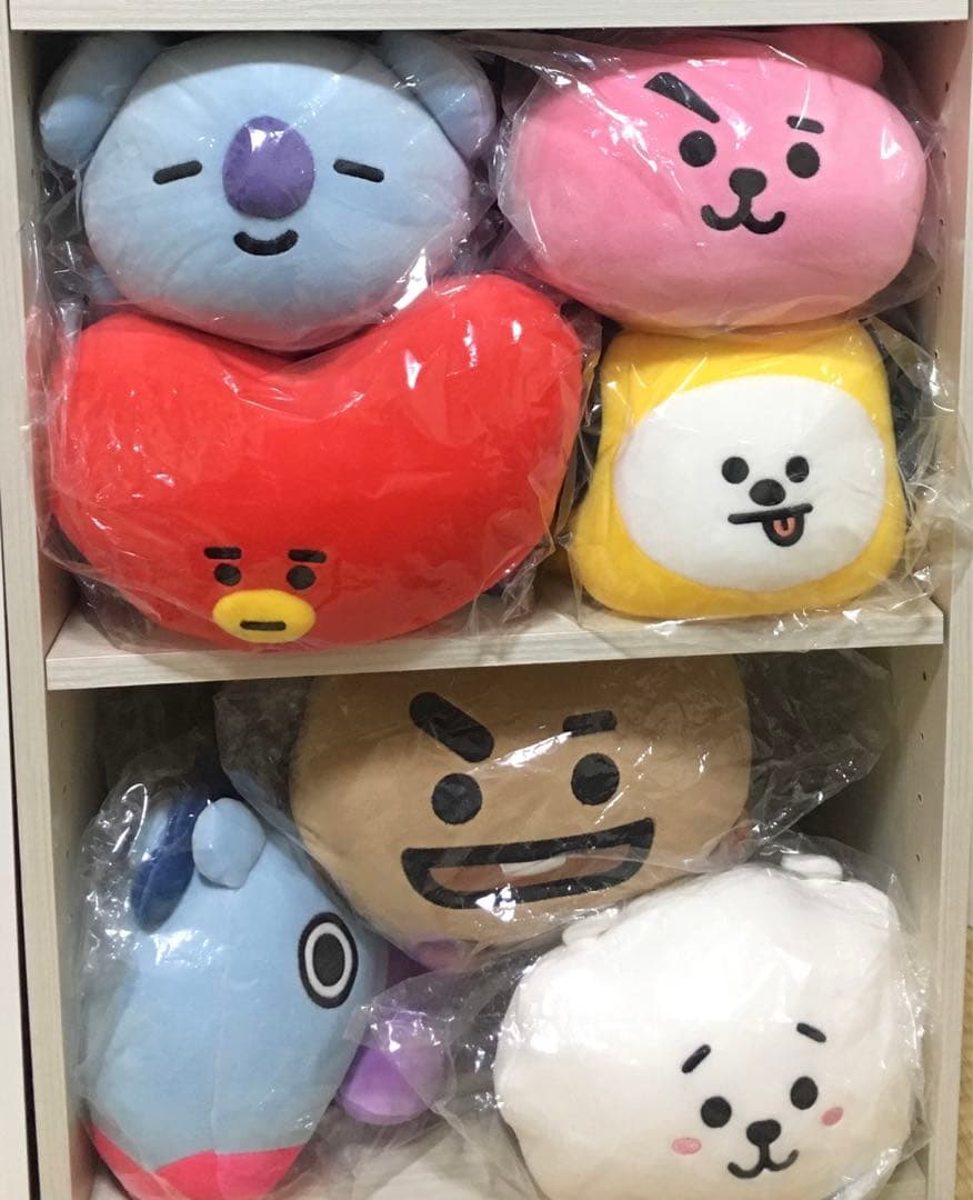 BT21 ぬいぐるみ 6体セットタグ付き・未開封