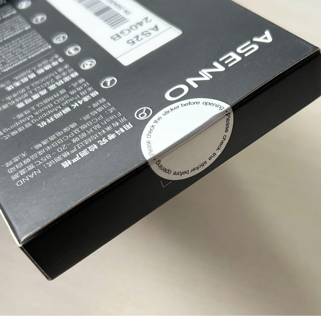 ASENNO AS25 240GB 内蔵型SSD