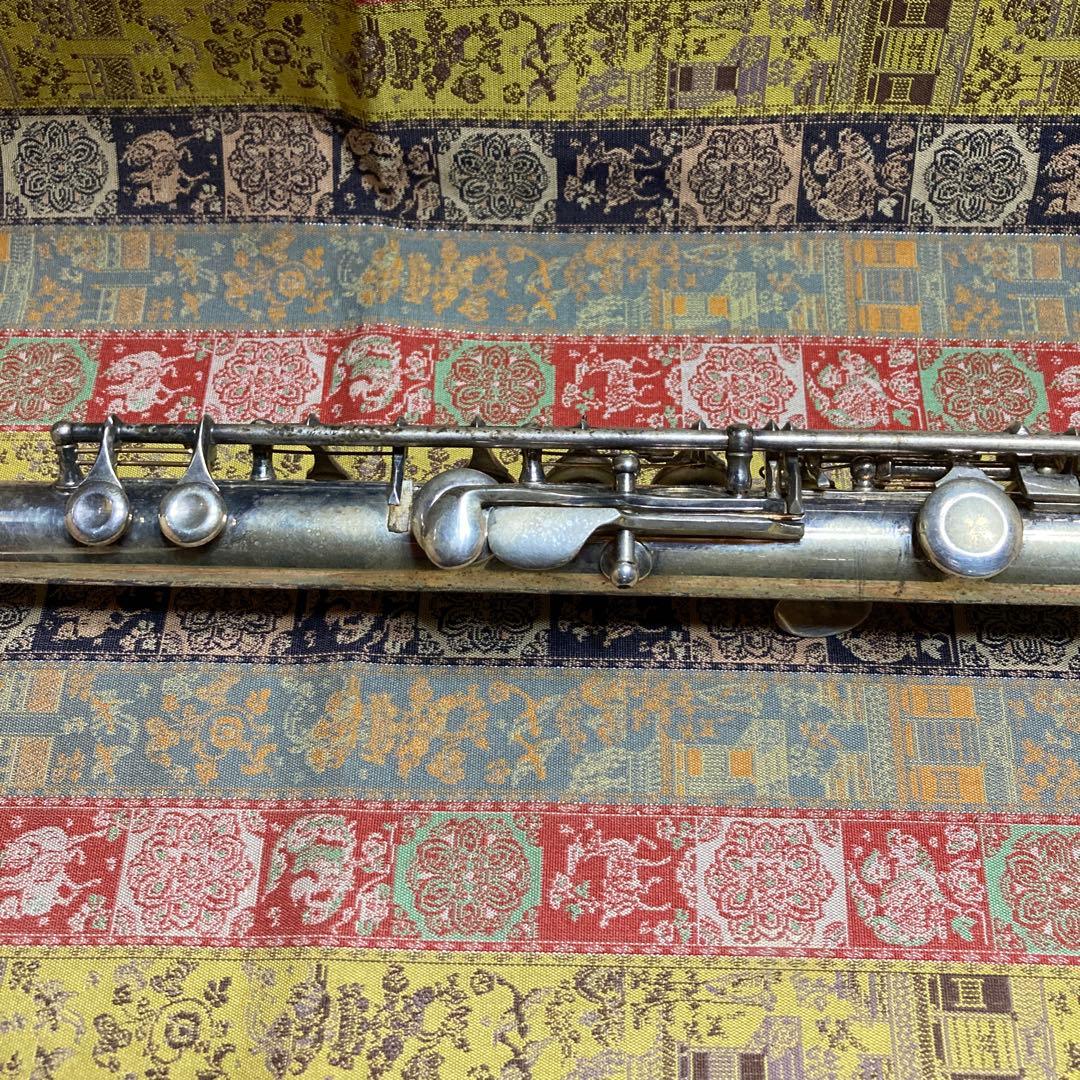 銀メッキフルート　ORSI MILANO ケース付