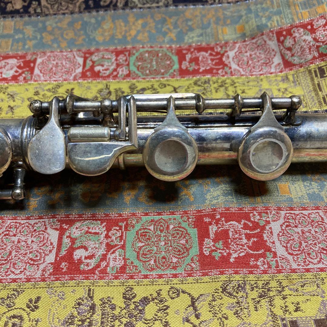 銀メッキフルート　ORSI MILANO ケース付