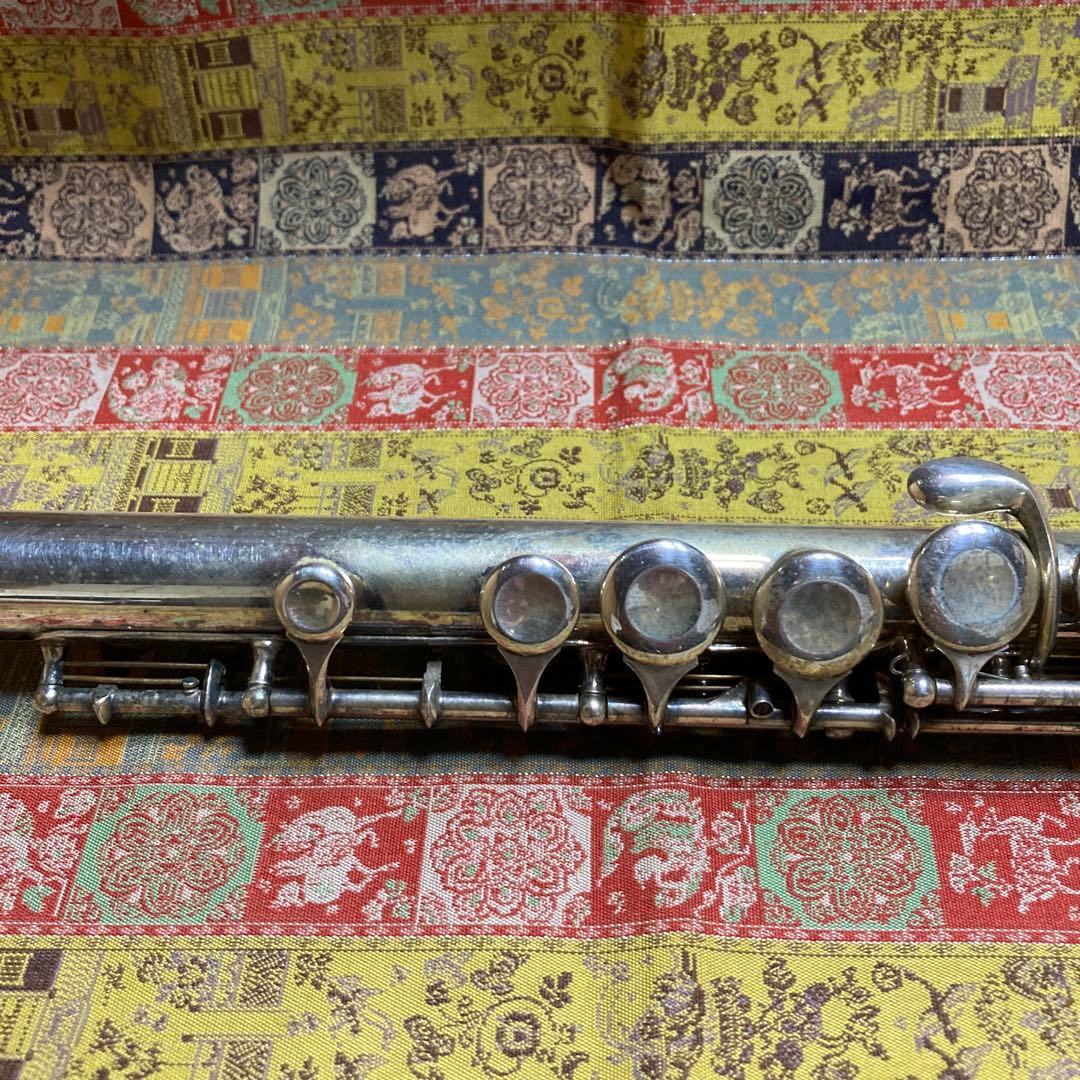 銀メッキフルート　ORSI MILANO ケース付