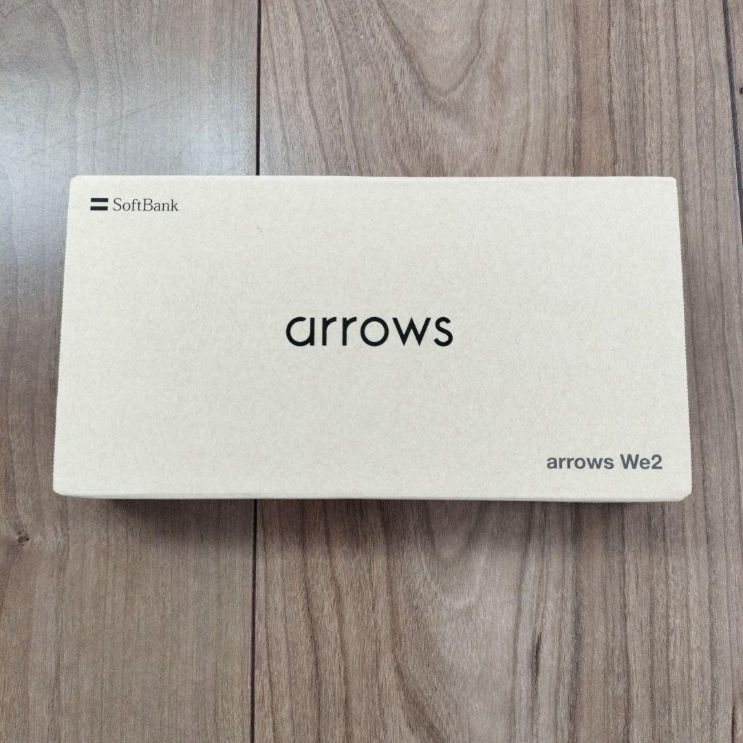 SoftBank arrows We2 本体 新品未使用