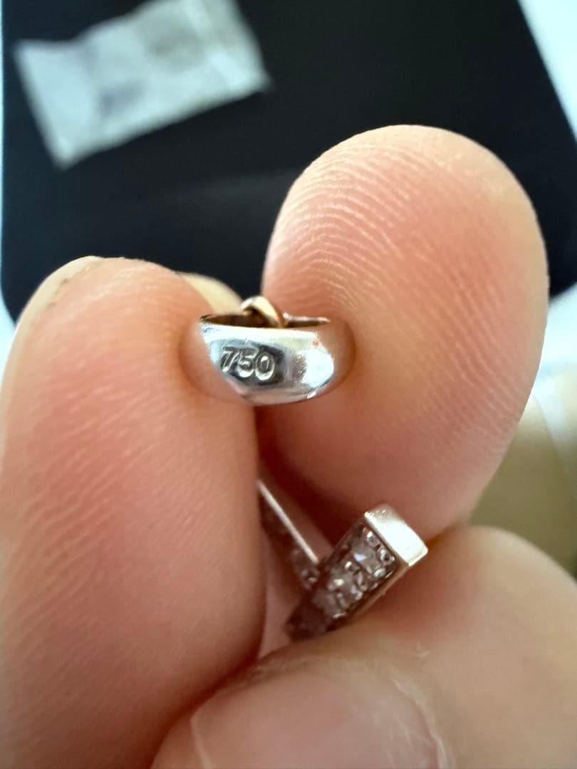 750ゴールド H ペンダント