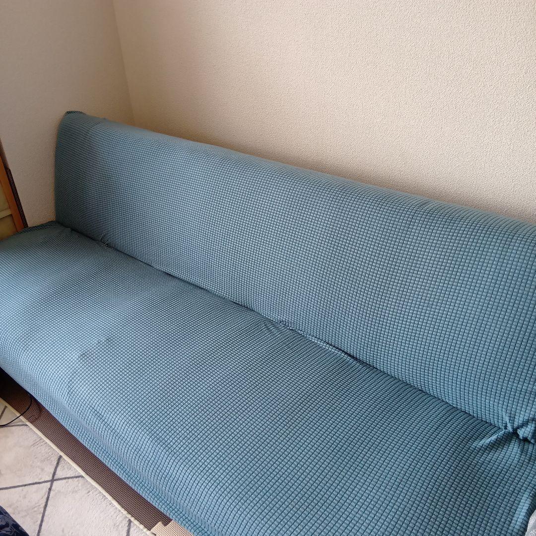 ソファベッド　多機能　ファブリック　2人掛け+1人掛け