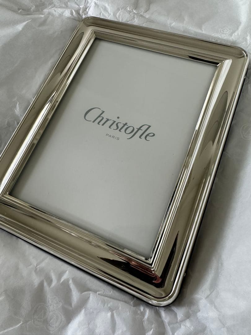 Christofle フォトフレーム シルバー￼　新品未使用