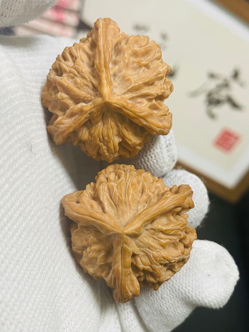 ❤️新入荷No.679盘山三棱正奔 (ベンツマーク)文玩袋ブラシセット