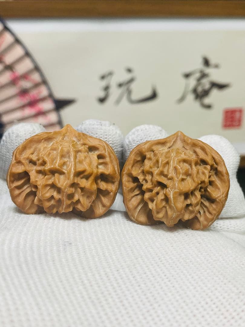 ❤️新入荷No.679盘山三棱正奔 (ベンツマーク)文玩袋ブラシセット