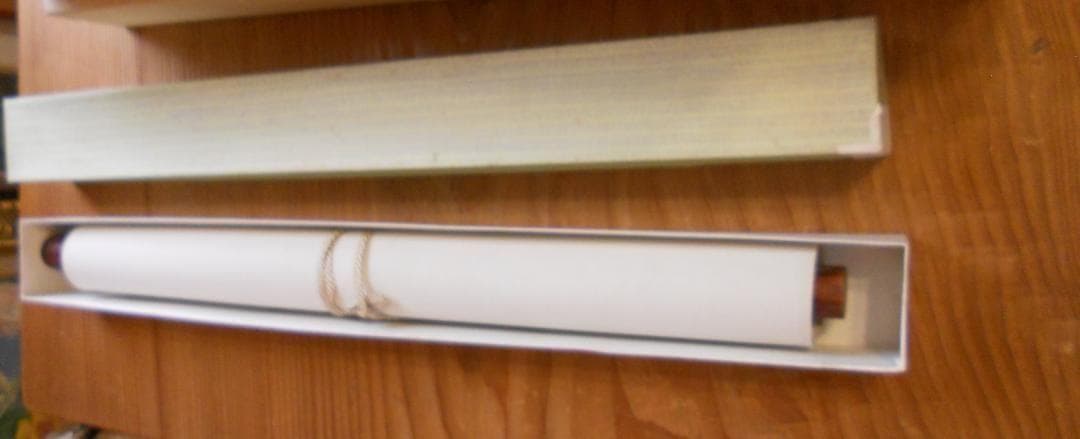 掛け軸 契雪 作 『 朝顔 』 絹本 希少 軸装 茶道具 掛軸 美品 です。