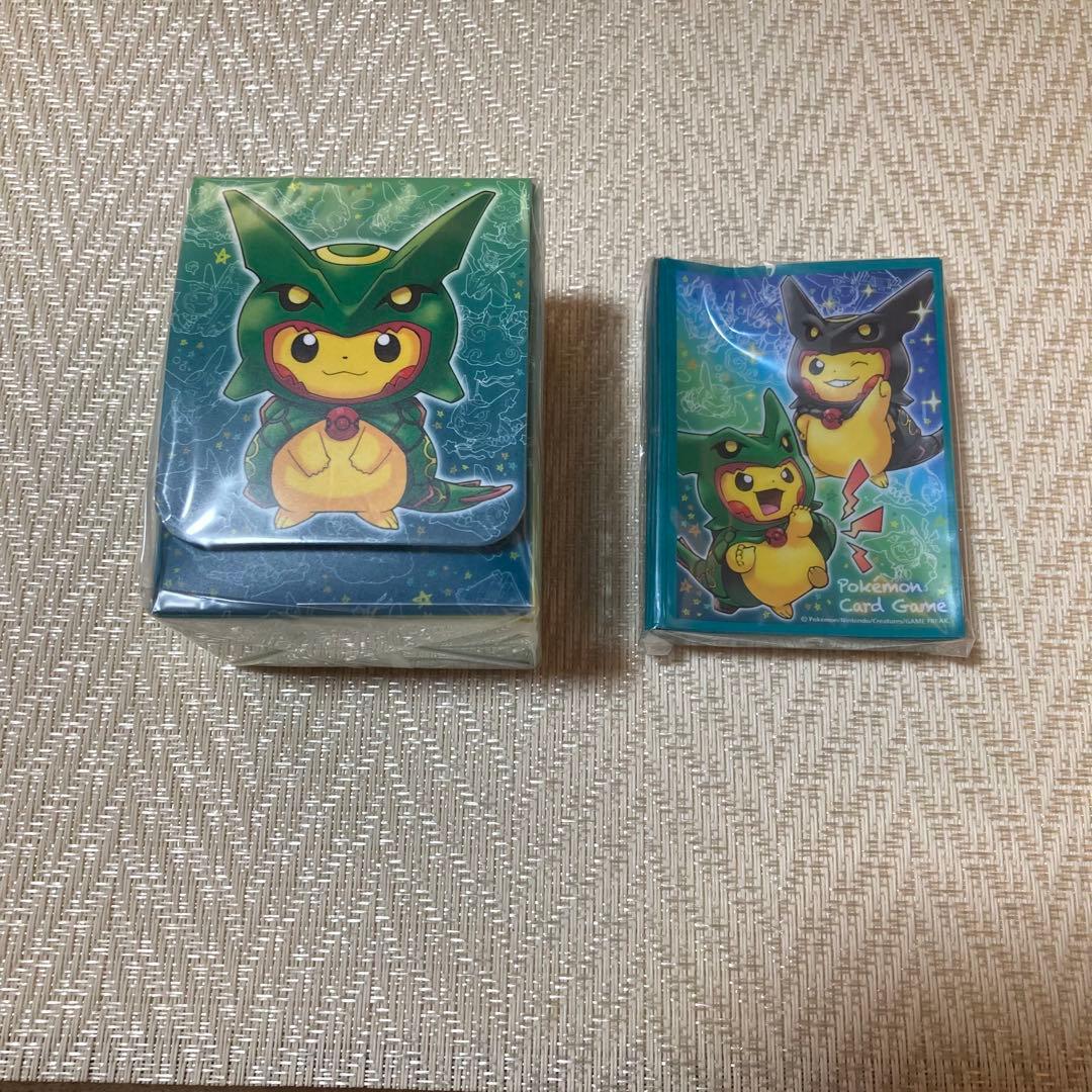 【23861】レックウザポンチョを着たピカチュウ　スペシャルBOX カード無し❤️