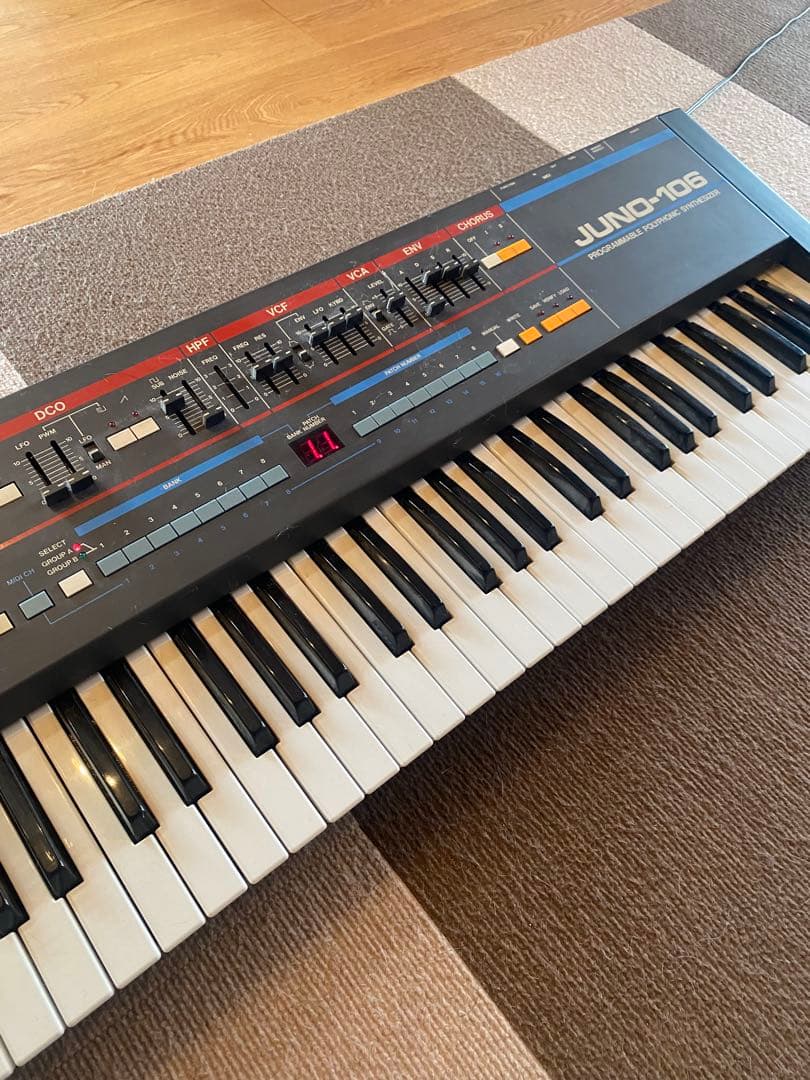 Roland JUNO-106 アナログ シンセサイザー ジャンク