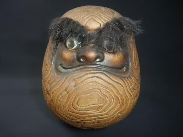 伝統的な陶器の仏教人形 6体セット