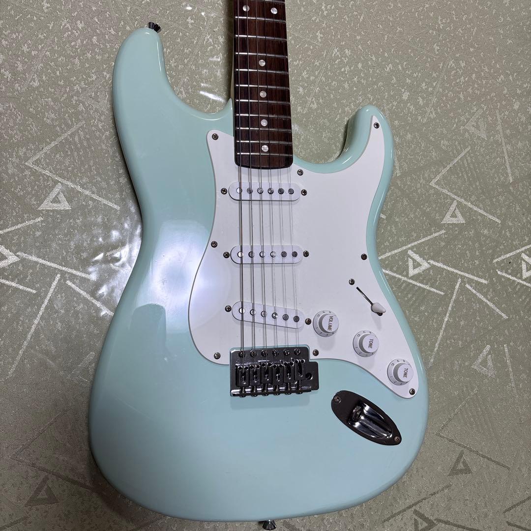 プレイテック旧型ストラト　訳ありスクワイアー　ブレット(ネックを外して発送)