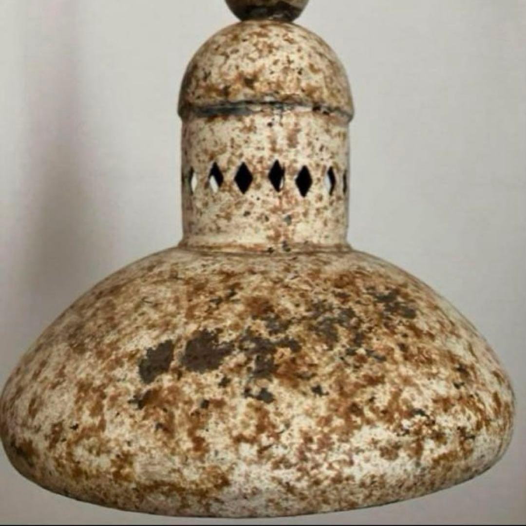 アンティーク　unkown 照明　チェーンフック　吊るし　ミッドセンチュリー