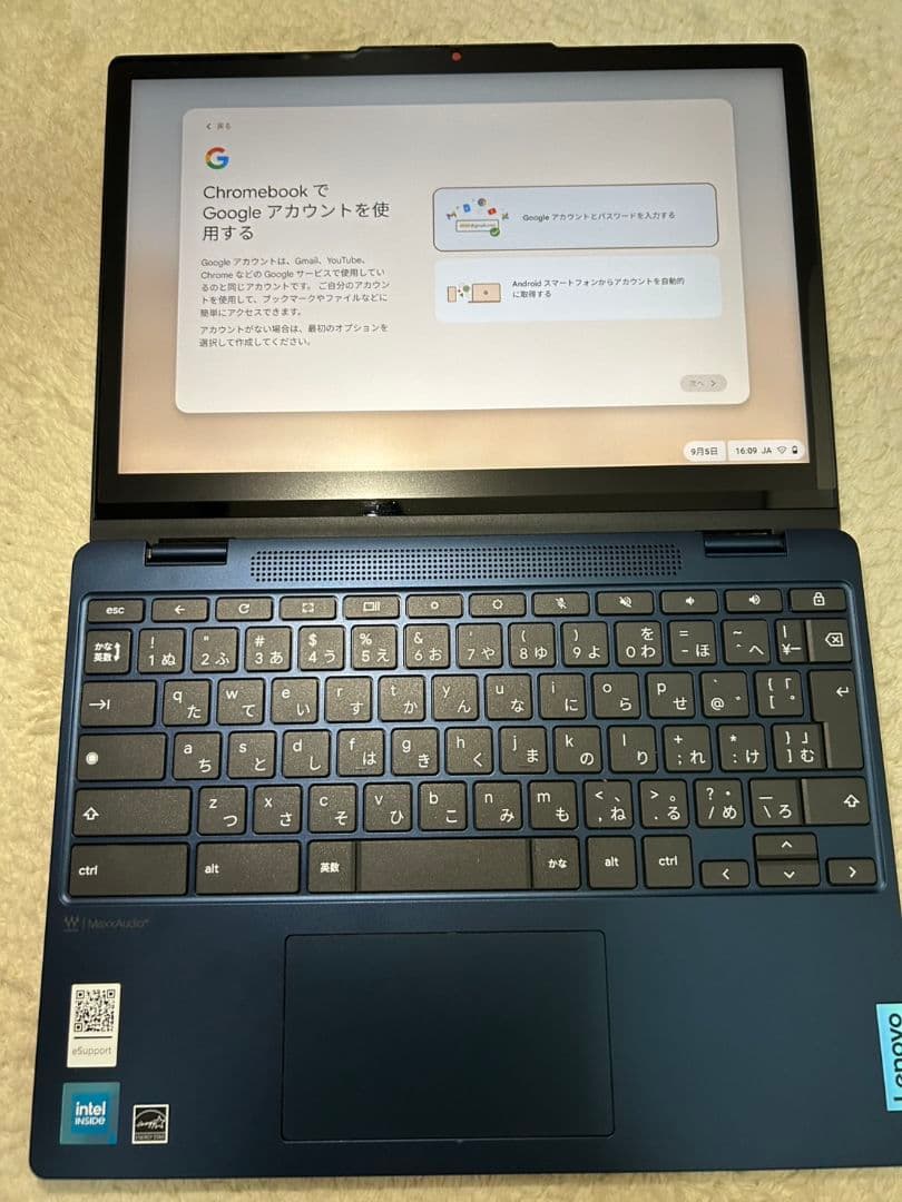 【美品】Lenovo Chromebook 12.2型 WUXGA IPS